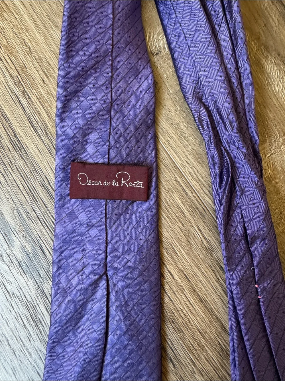 Oscar de la Renta refined purple